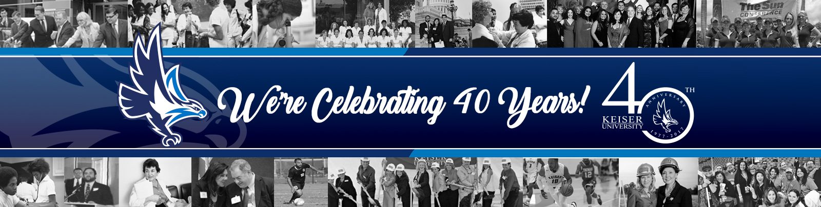 We're Celebrating 40 Years!
